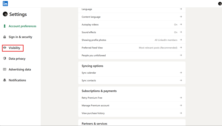 enable follow button on linkedin profile