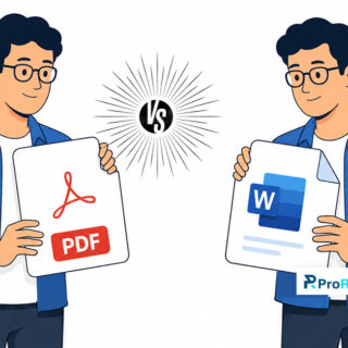 PDF vs Word document: Which one is better for your resume or CV?