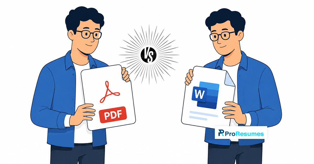 PDF vs Word document: Which one is better for your resume or CV?