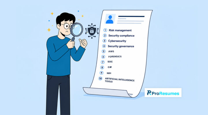 Best cybersecurity keywords for your resume to pass ATS and AI scans.