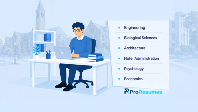 Top majors at Cornell University